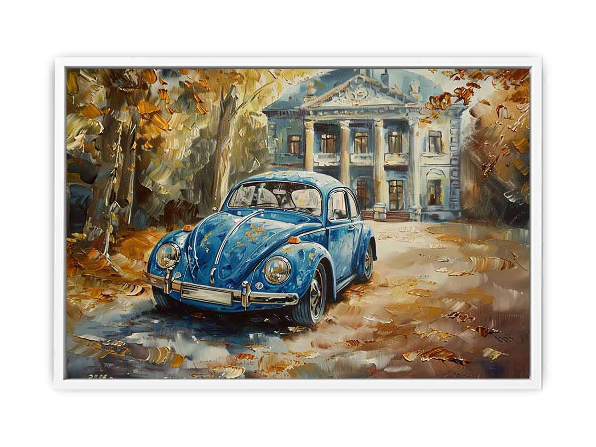 Beetle Canvas Painting Art Print