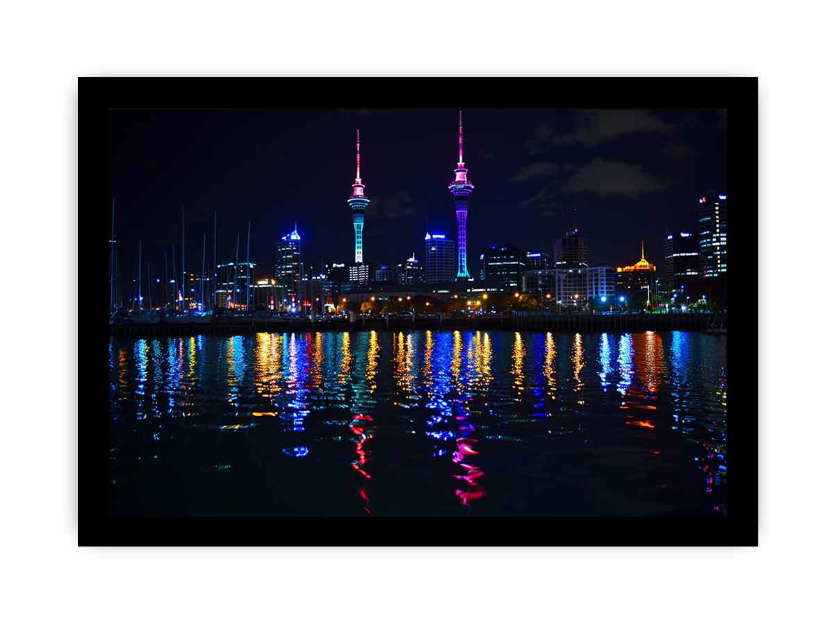 Auckland  Skyline  Canvas Print