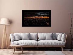 Auckland Night Art  Canvas Print