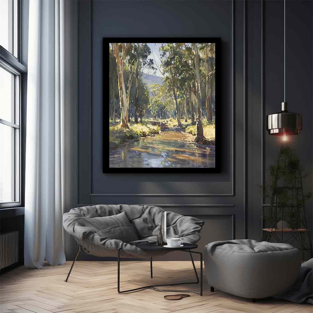 Beautiful Creek Canvas Print