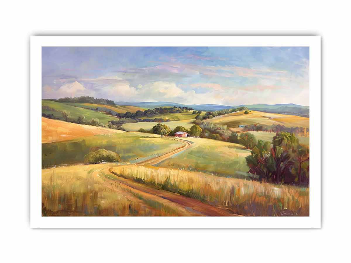 Australia  Landscape  Canvas Print