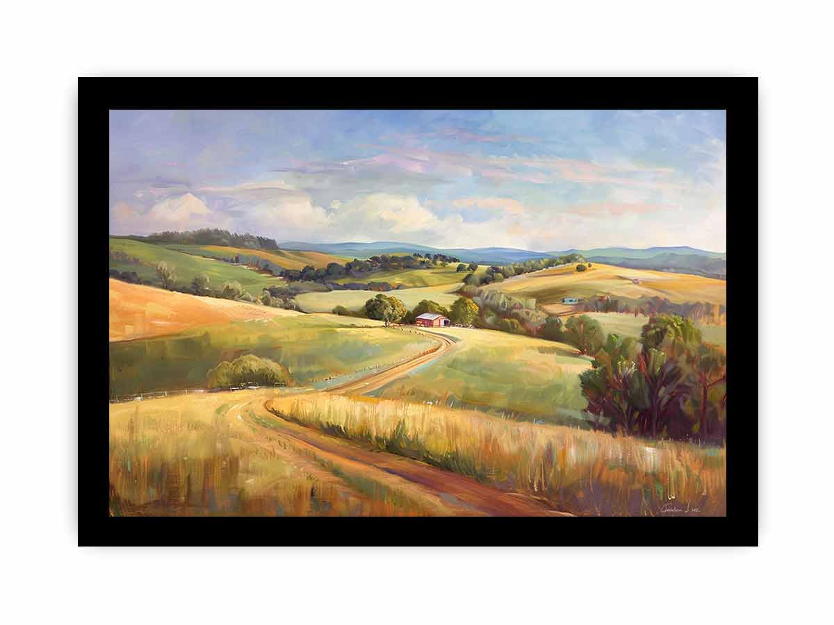 Australia  Landscape  Canvas Print