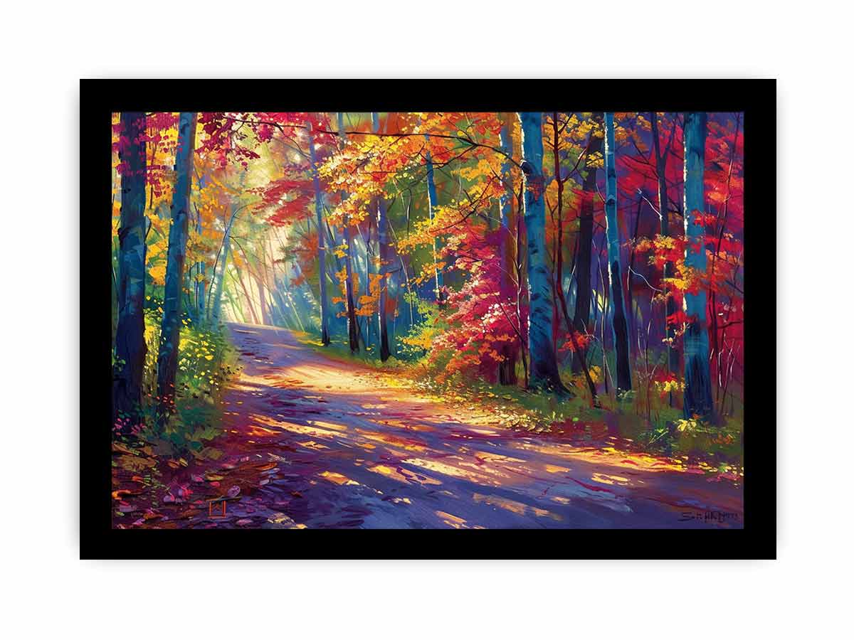 Autumn Trees Canvas Print