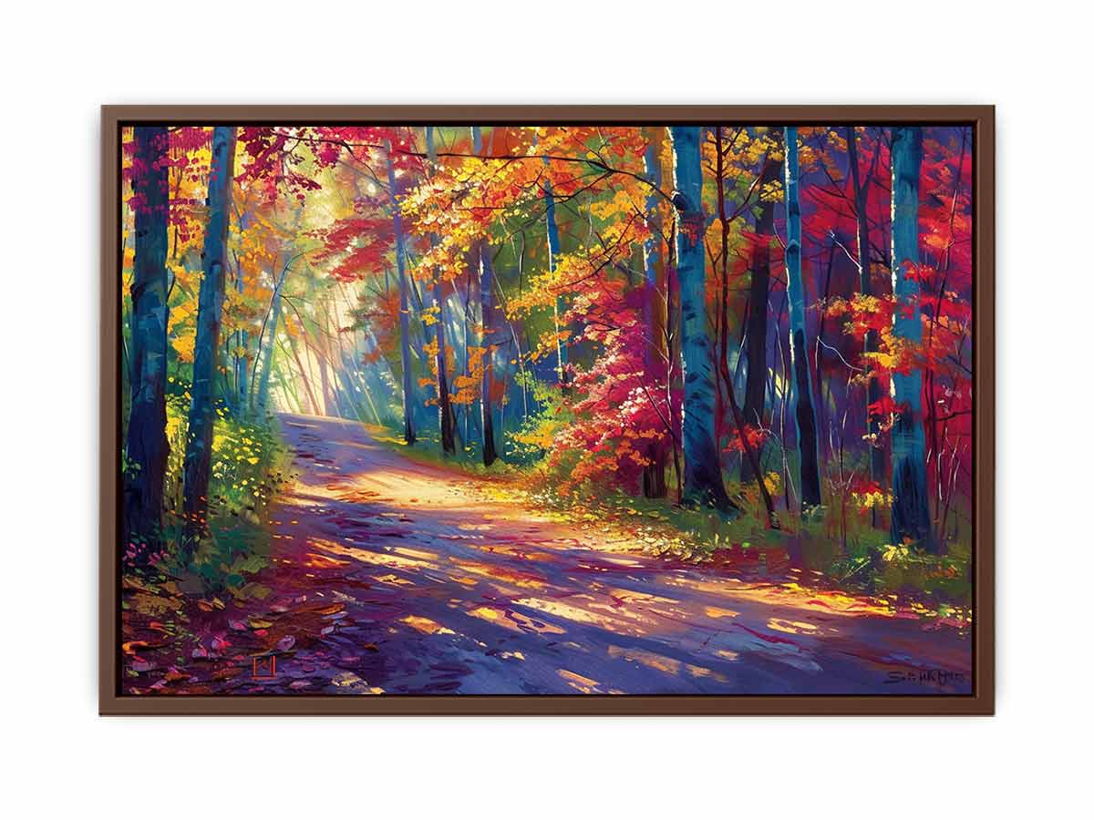 Autumn Trees Canvas Print