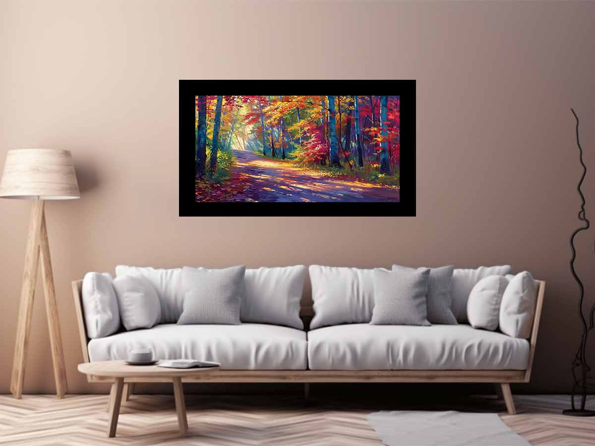 Autumn Trees Canvas Print