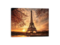 Eiffel Tower Canvas  Painting  Print