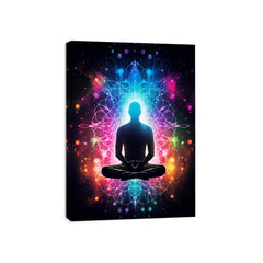 Meditation Artwork Canvas Print