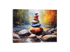 Stacking Stones Canvas Print