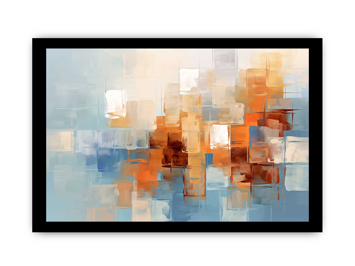 Modern Abstract  Canvas Painting Print