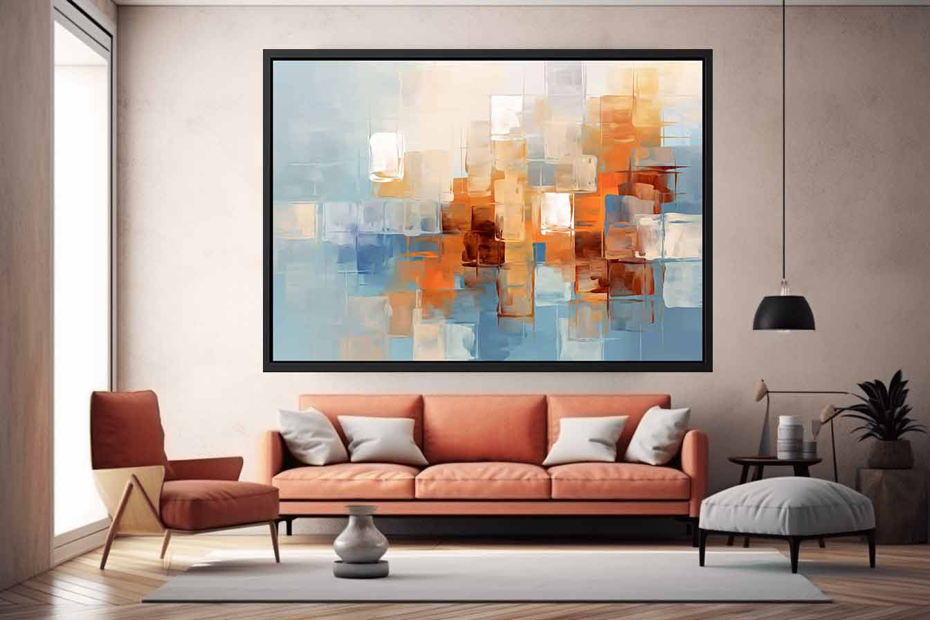 Modern Abstract  Canvas Painting Print