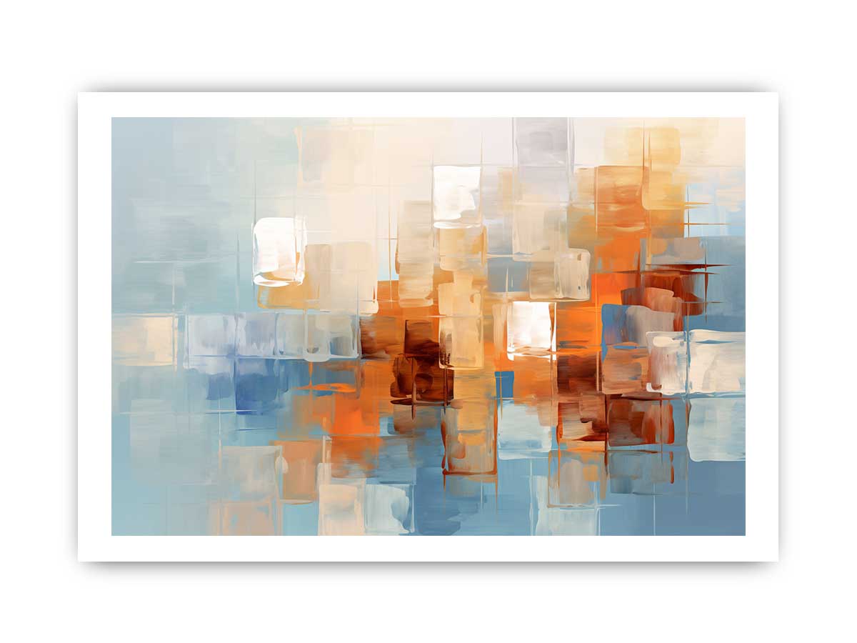Modern Abstract  Canvas Painting Print