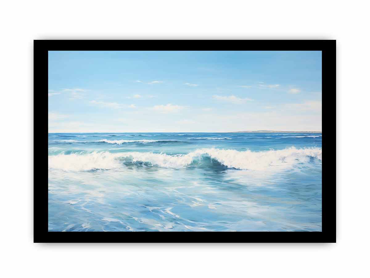 Calm Ocean  Canvas Painting  Print