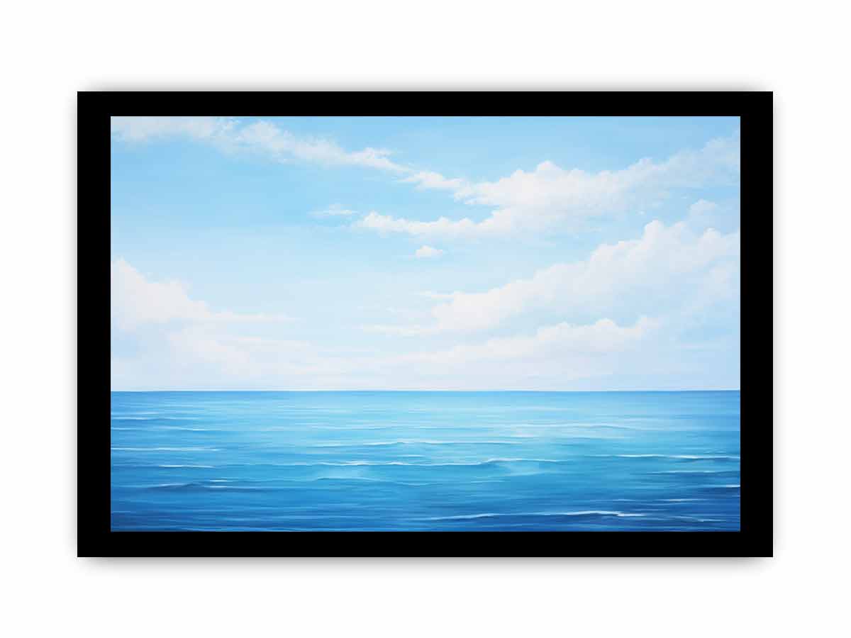 Ocean Artwork Painting  Canvas Print