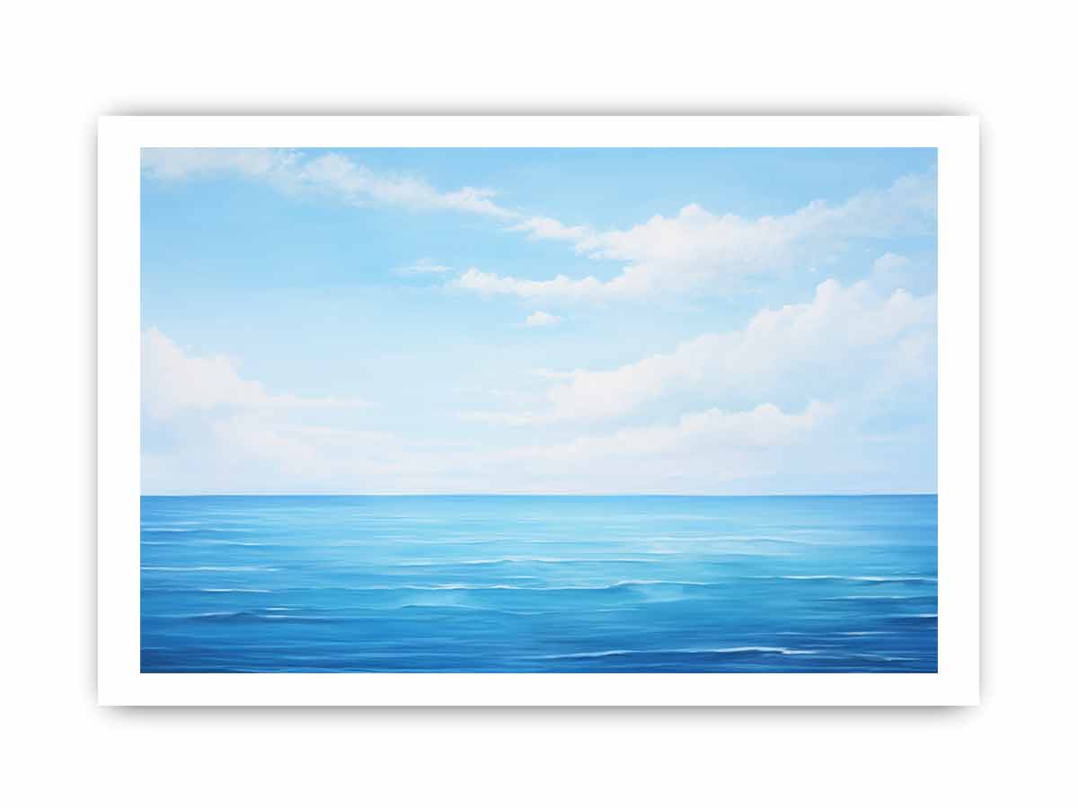 Ocean Artwork Painting  Canvas Print