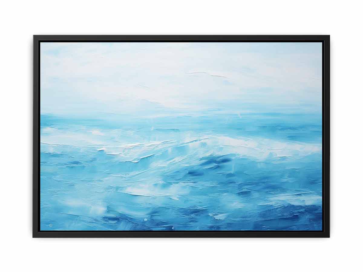 Ocean Abstract Artwork Canvas Print