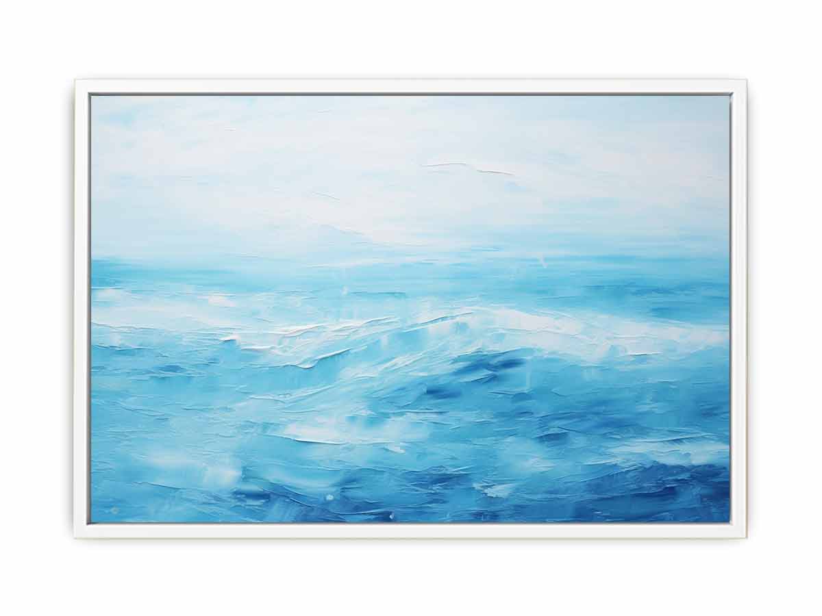 Ocean Abstract Artwork Canvas Print