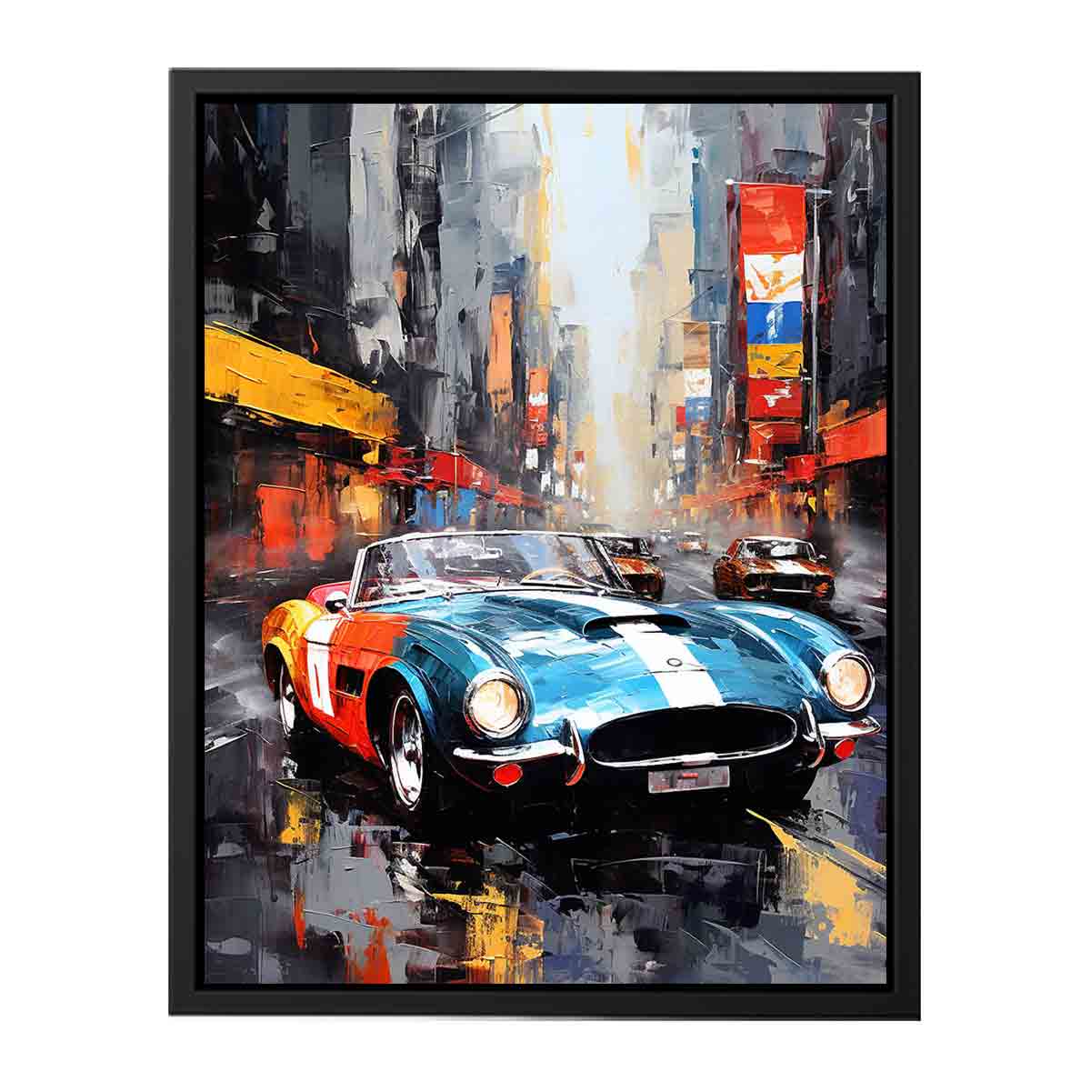 New York Street Car  Canvas Print