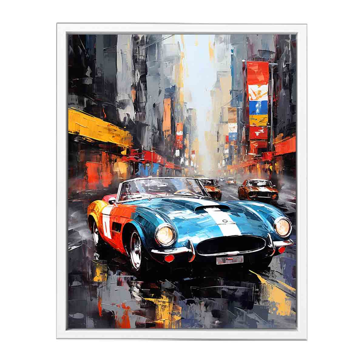 New York Street Car  Canvas Print
