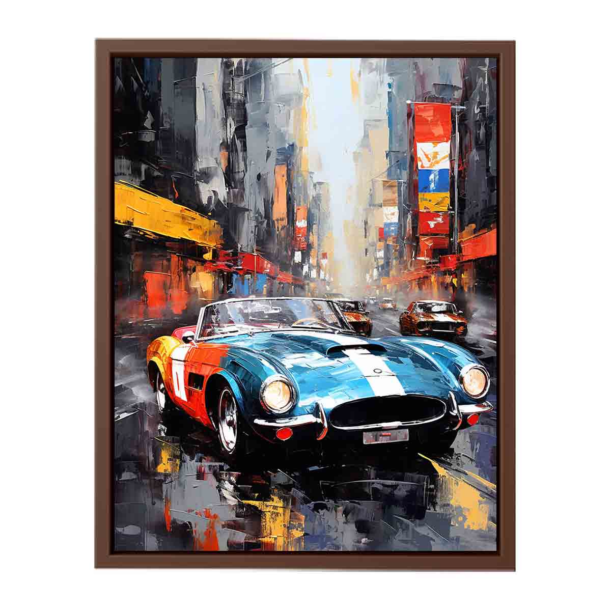 New York Street Car  Canvas Print
