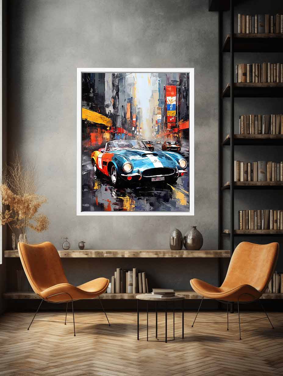New York Street Car  Canvas Print