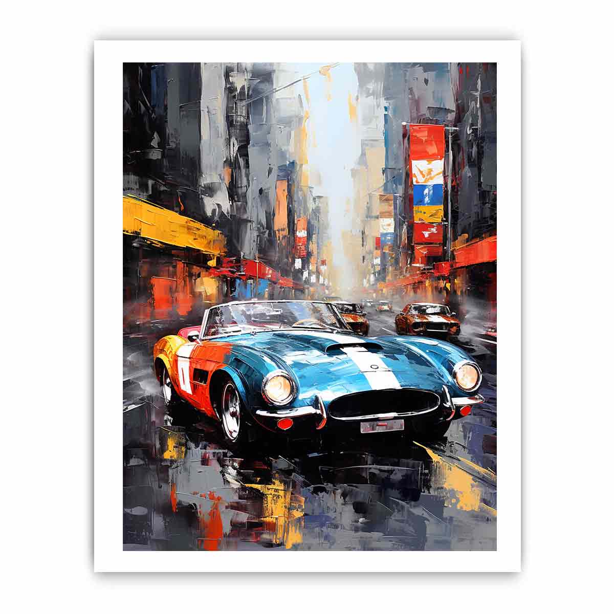 New York Street Car  Canvas Print