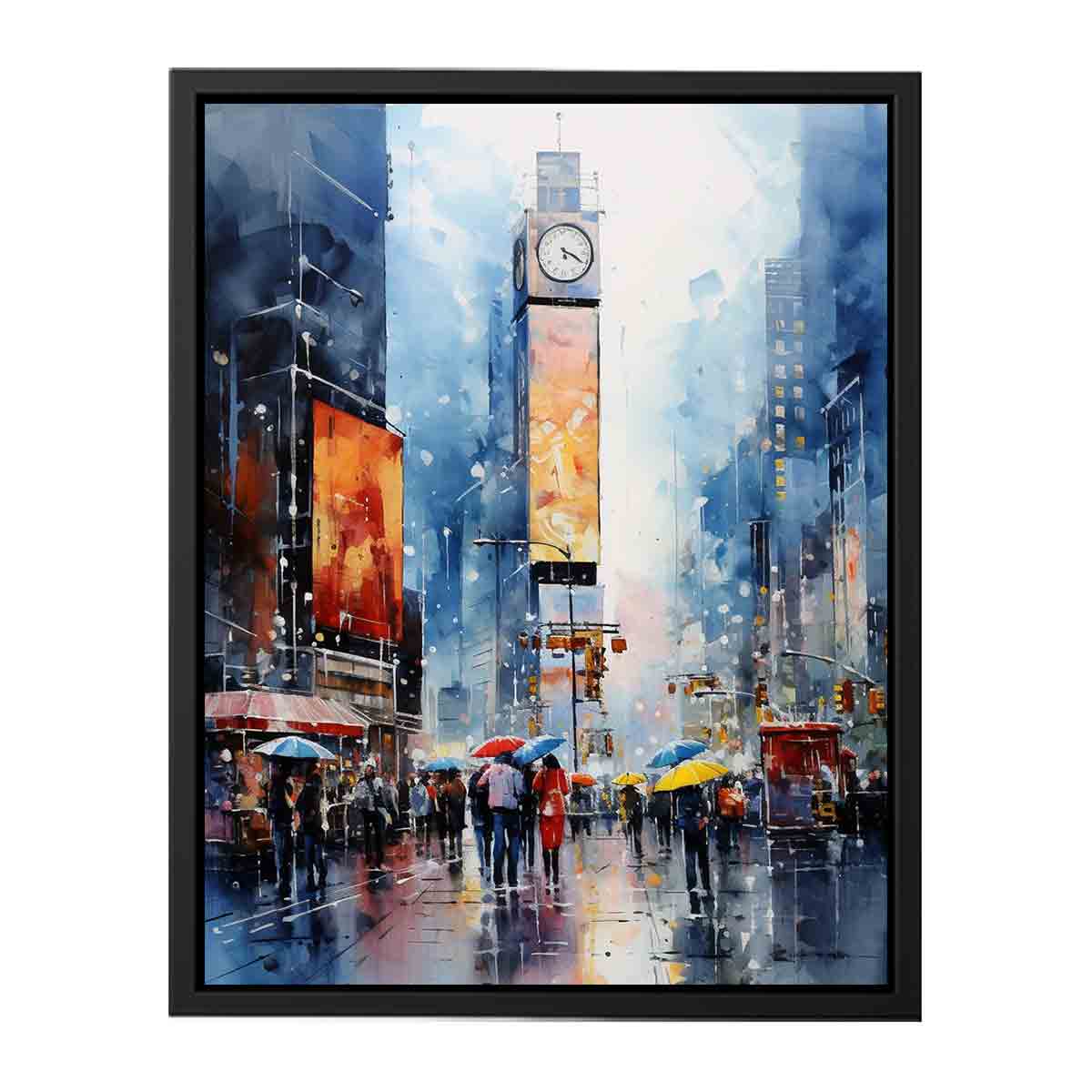 Times Square  Canvas Print