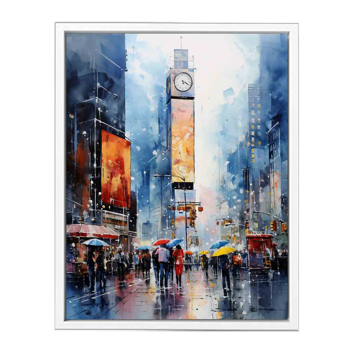 Times Square  Canvas Print