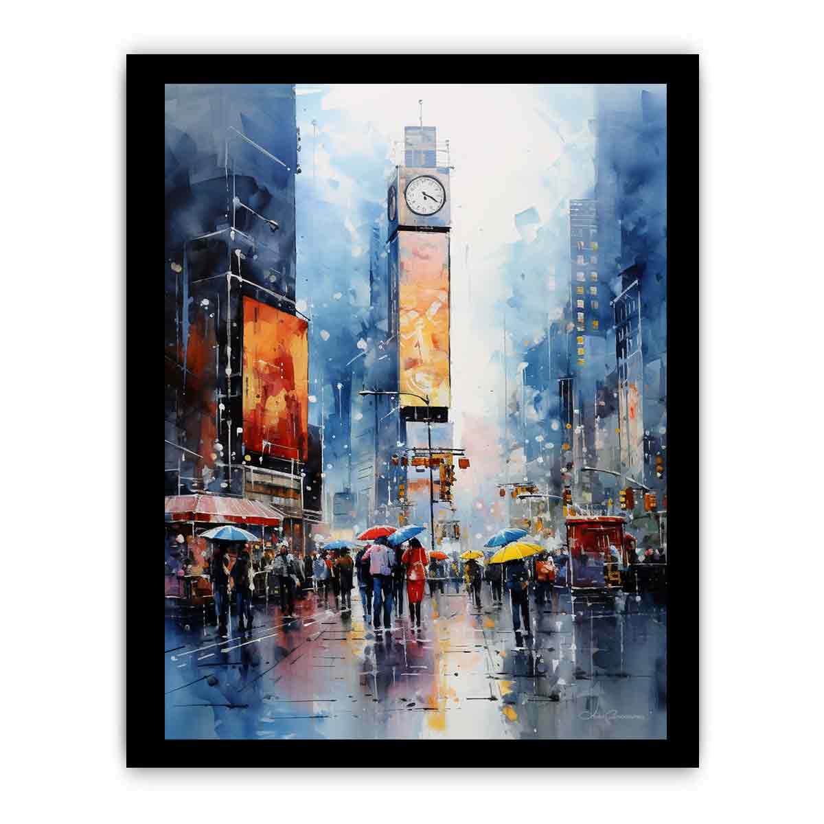 Times Square  Canvas Print