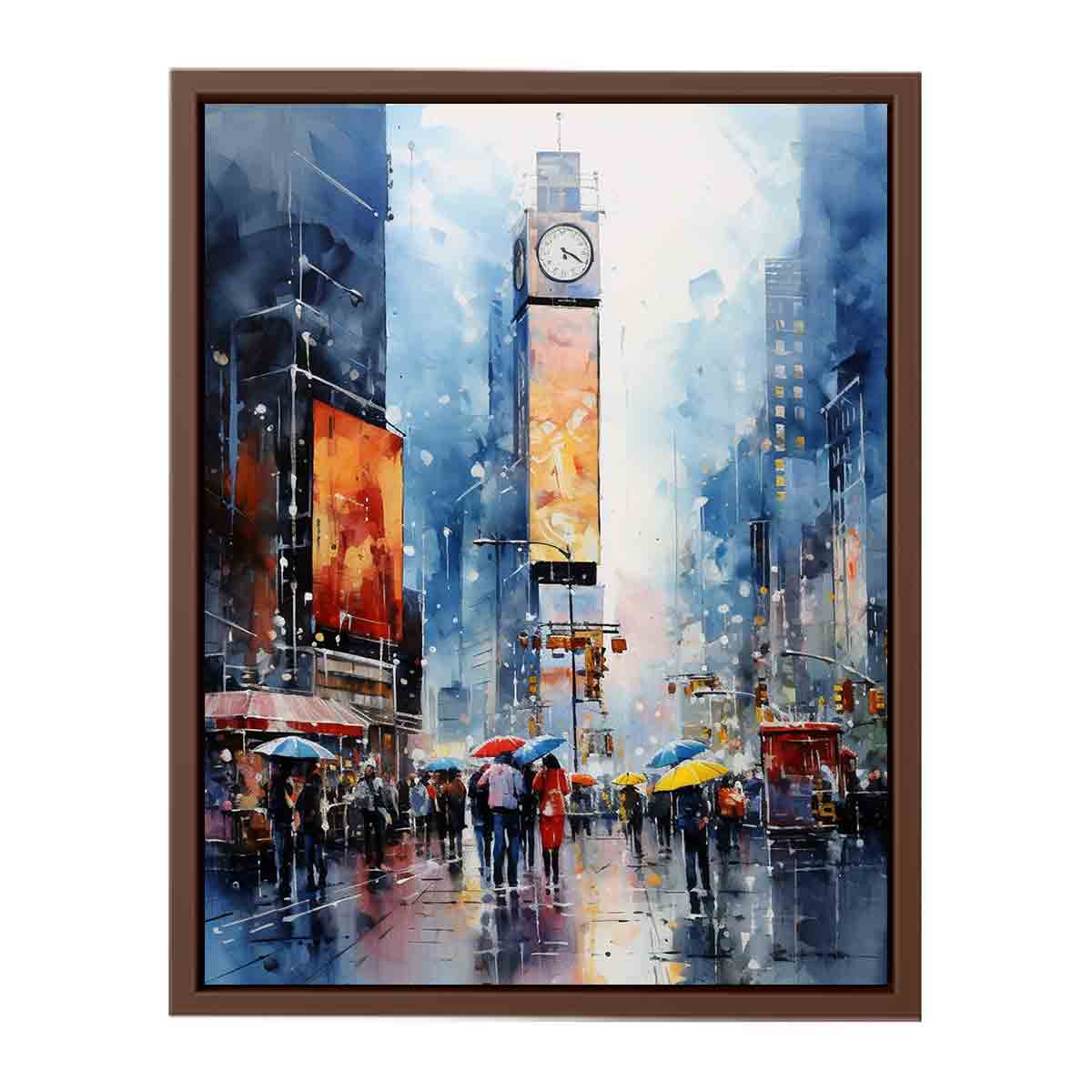 Times Square  Canvas Print