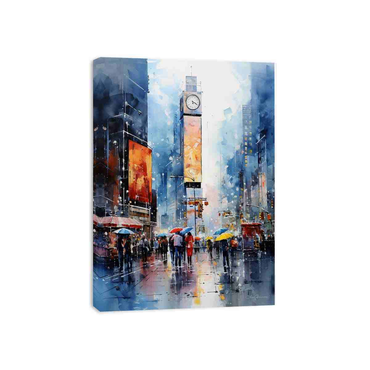Times Square  Canvas Print