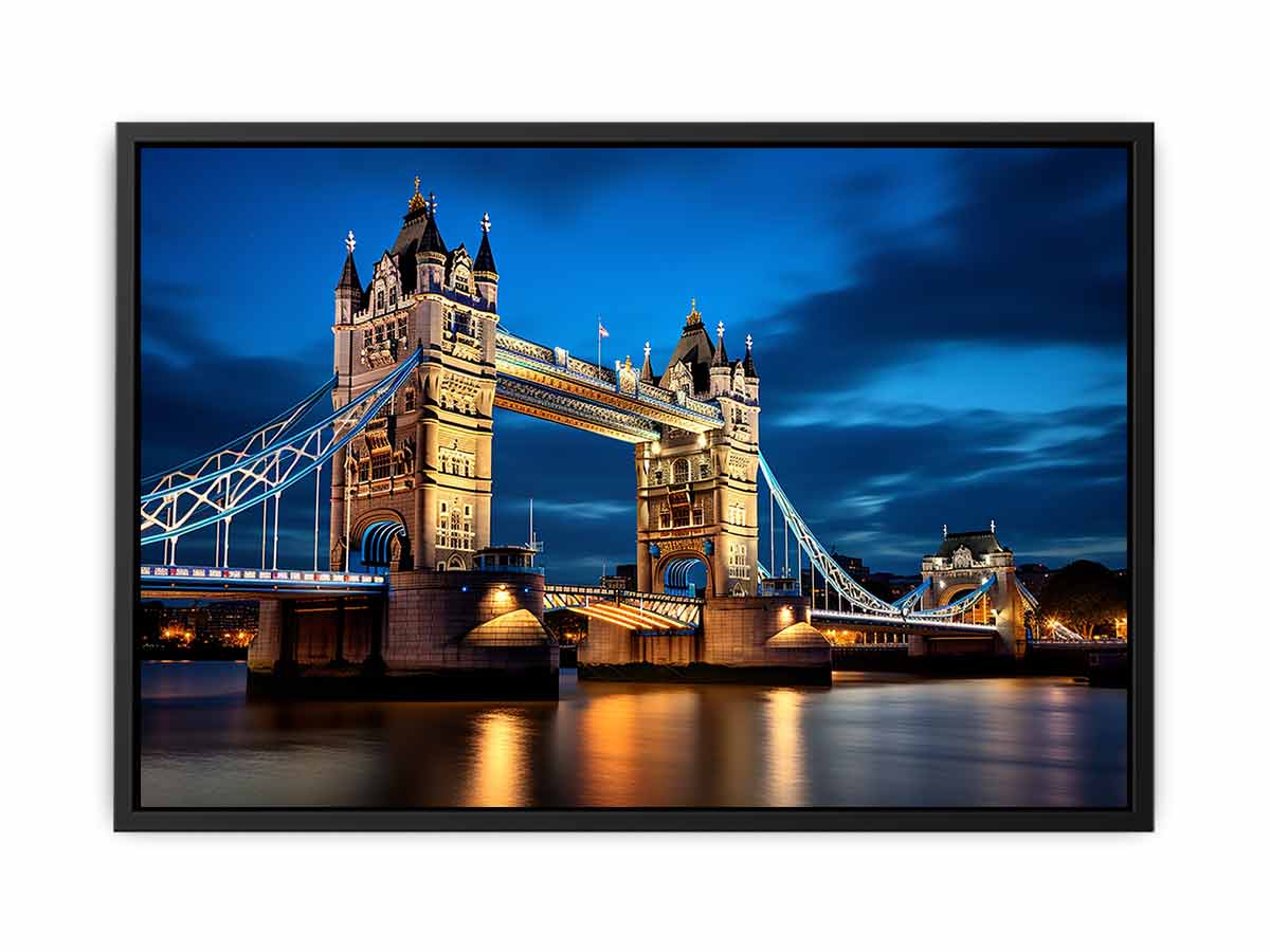 London Bridge Art Canvas Print Poster