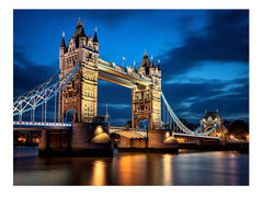 London Bridge Art Canvas Print Poster