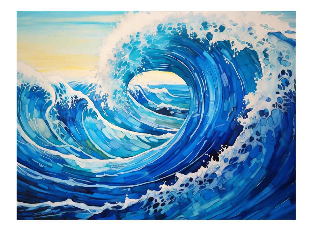 Ocean Waves  Canvas Print