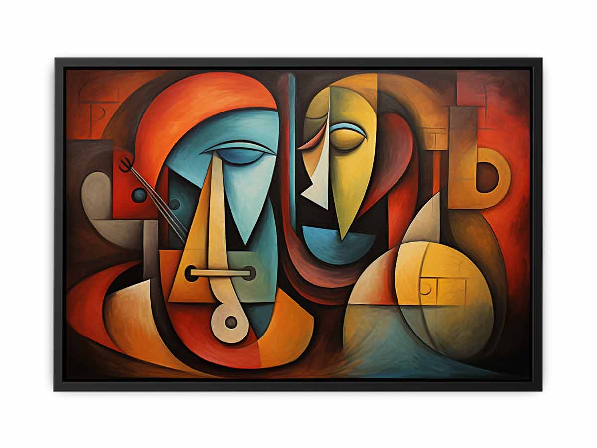 Cubism Art  Canvas Print