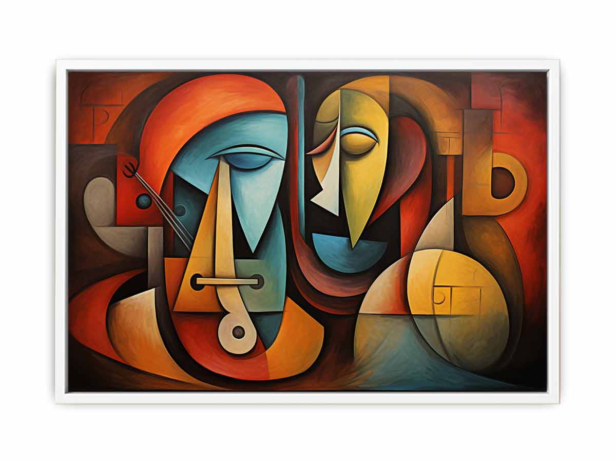 Cubism Art  Canvas Print
