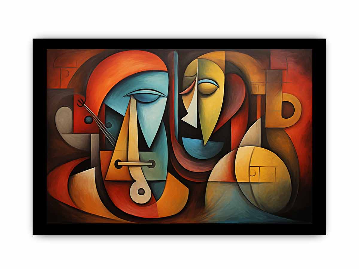 Cubism Art  Canvas Print