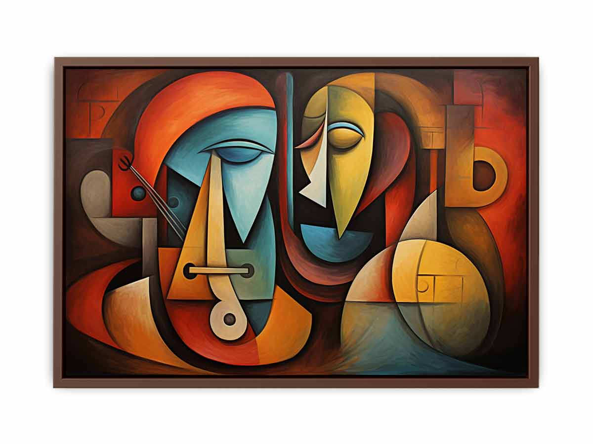 Cubism Art  Canvas Print