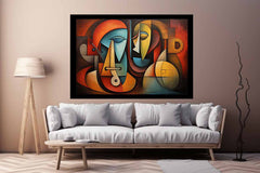 Cubism Art  Canvas Print