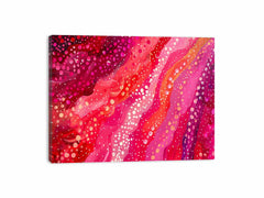 Abstract Dot painting - aboriginal inspired