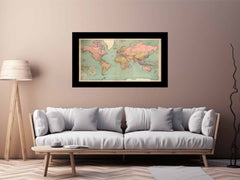 Vintage Map Canvas Print