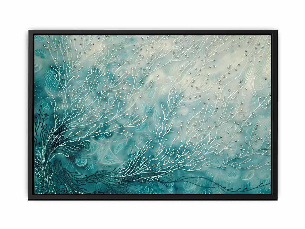 Teal Branches Artwork