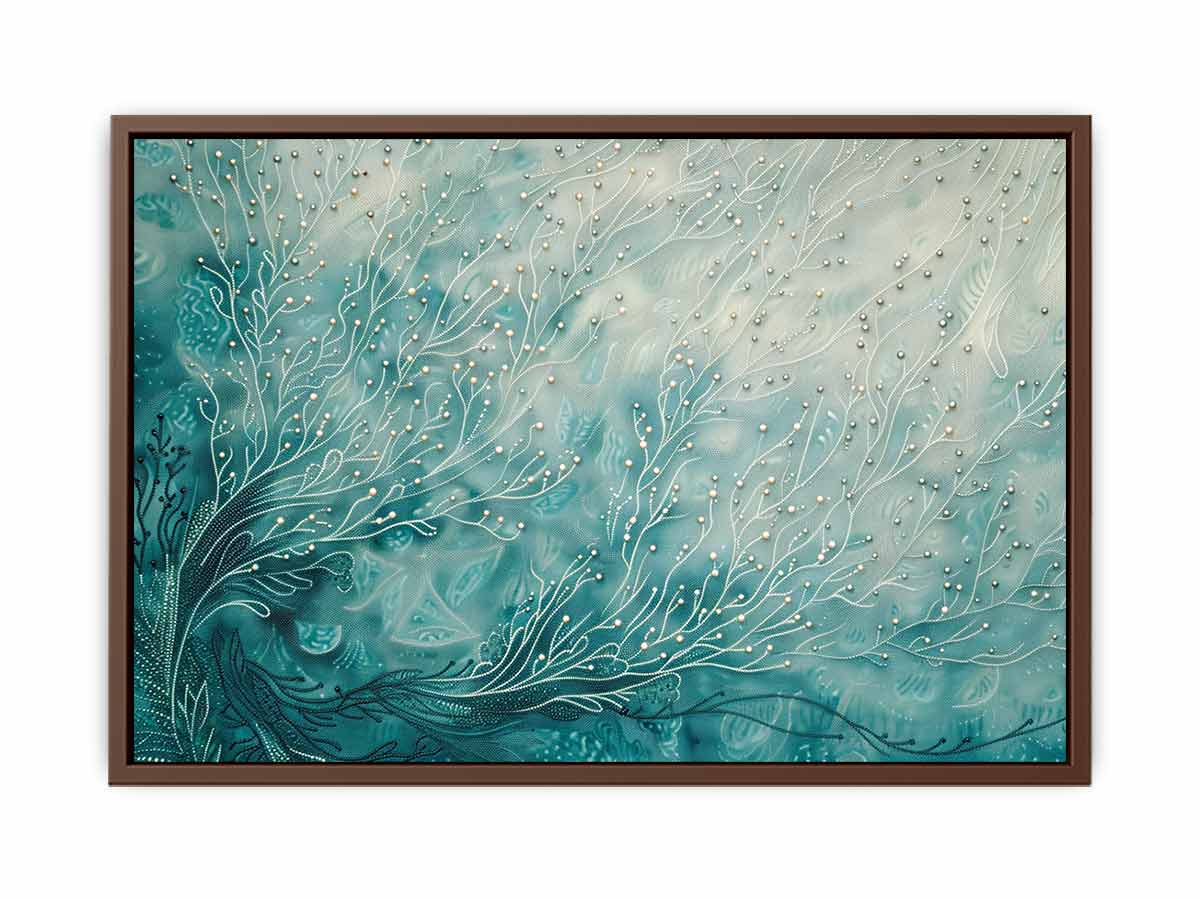 Teal Branches Artwork