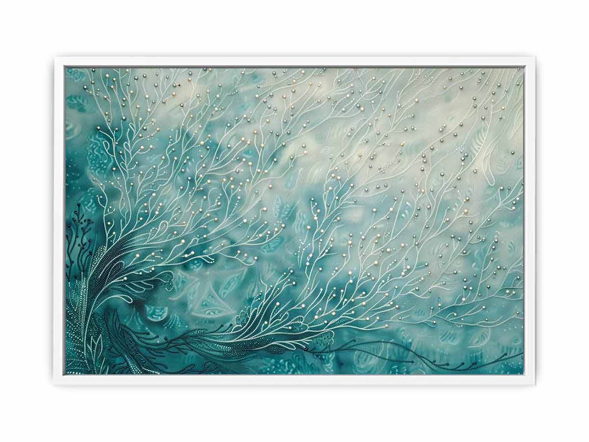 Teal Branches Artwork