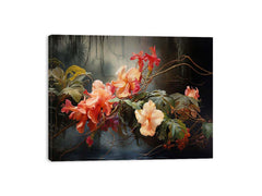 Flower Botanical Art Canvas Print