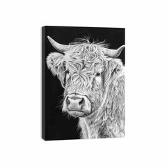 Henrietta The Highland Cow Canvas Print