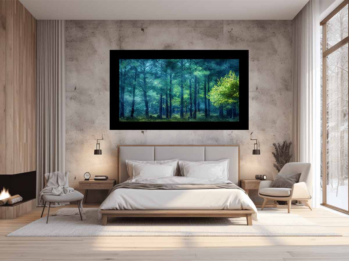 Pine Forest Canvas Print