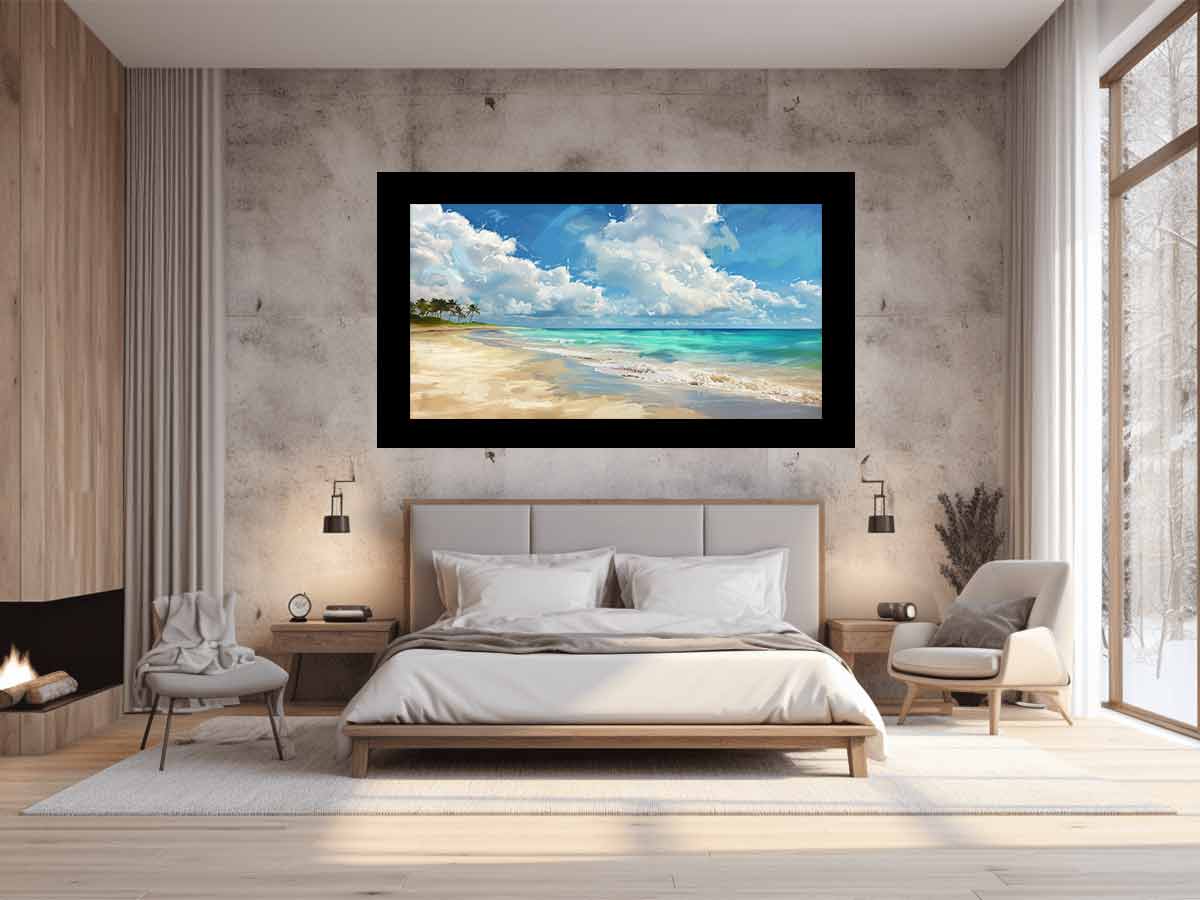 Beach Landscape Canvas Print