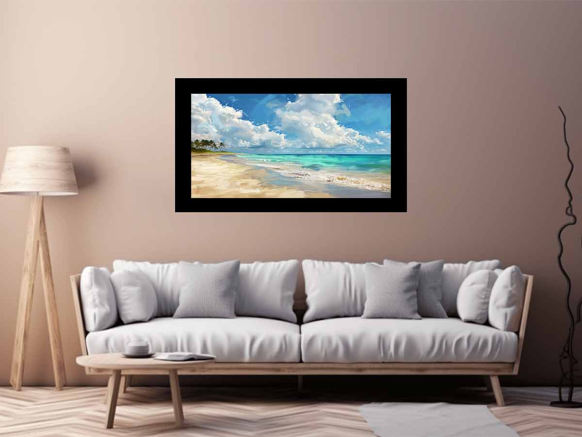Beach Landscape Canvas Print