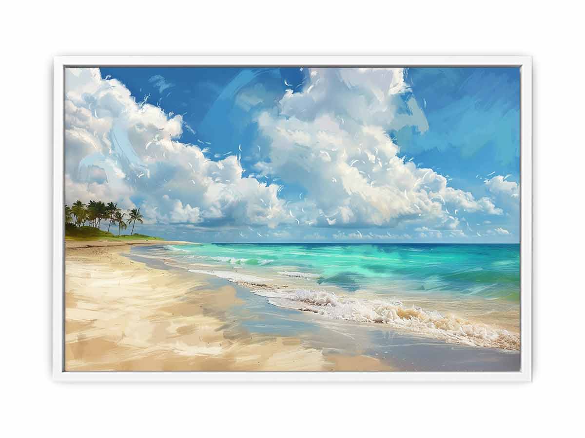 Beach Landscape Canvas Print