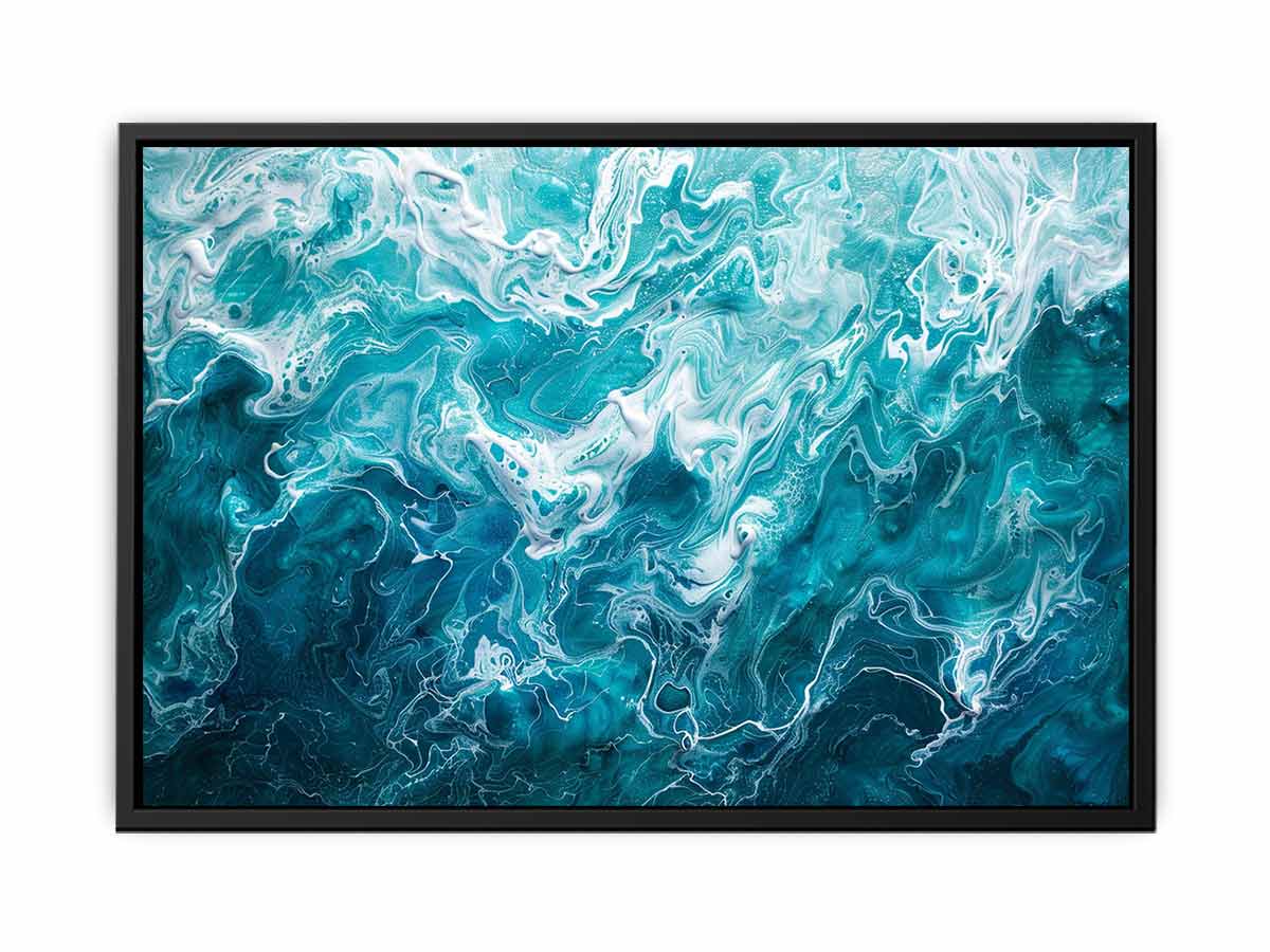 Teal Blue Canvas Print